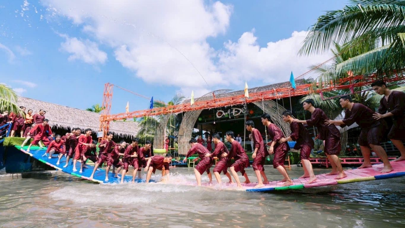 Trò chơi dân gian tại Ông Đề